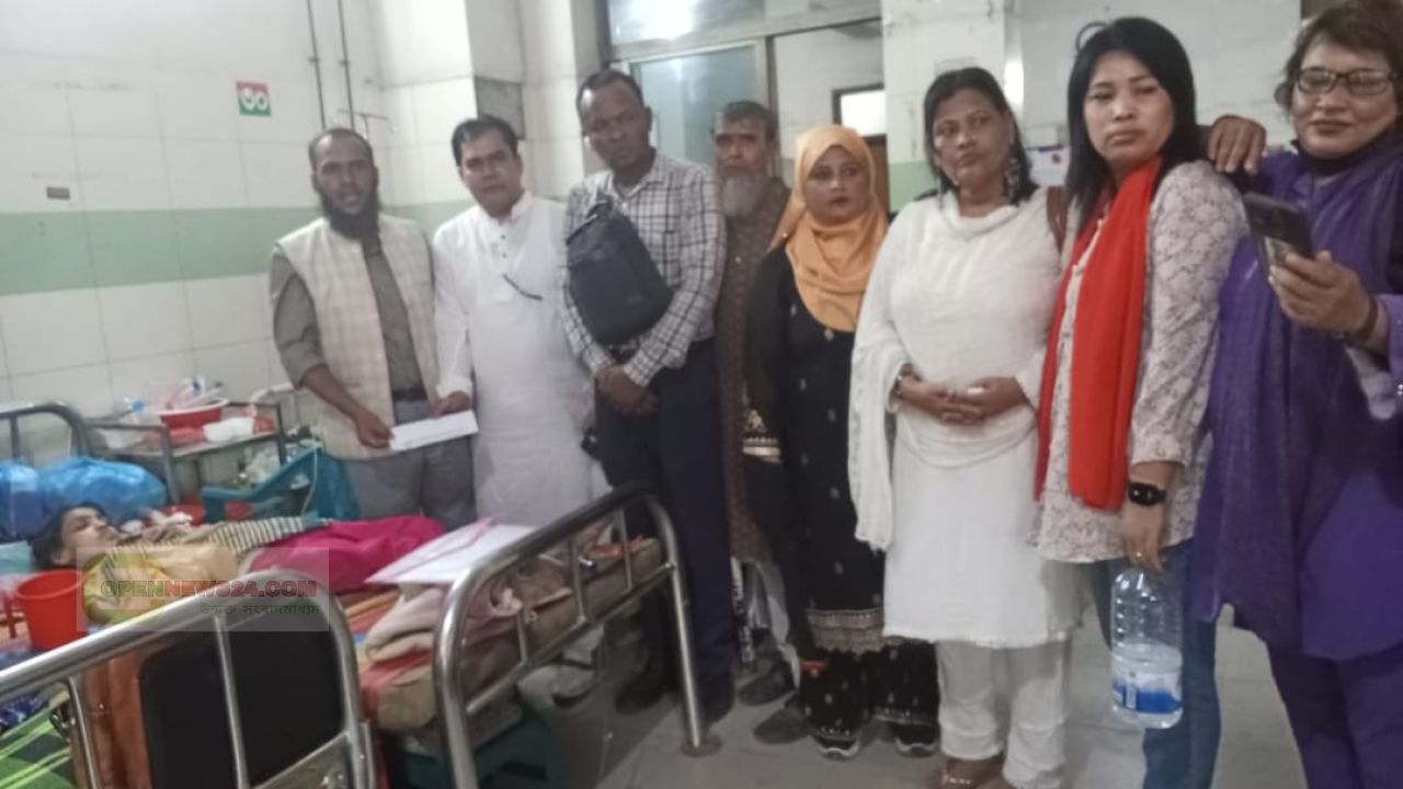 রোগে আক্রান্ত রীমার পাশে দাঁড়ালো সাংবাদিক কল্যাণ ফোরাম